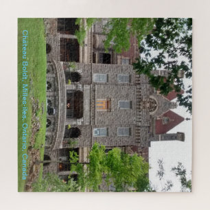 Quebra-cabeça Château Boldt, Milles-îles, Ontário, Canadá