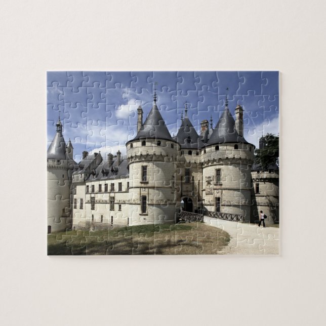 Quebra-cabeça Chateau de Chaumont-Sur-Loire. (Horizontal)