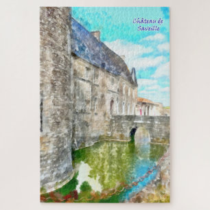 Quebra-cabeça Château de Saveille
