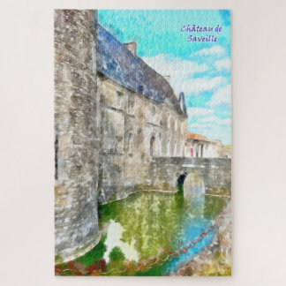 Quebra-cabeça Château de Saveille