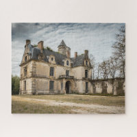 Chateau Francês Fantasy Abandonado