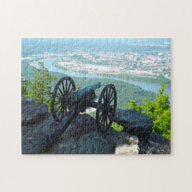 Quebra-cabeça Chattanooga Lookout Mountain. (Horizontal)