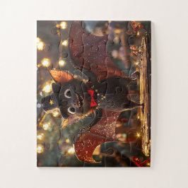 Quebra-cabeça Chauve-Souris Magicienne - Puzzle Éblouissant