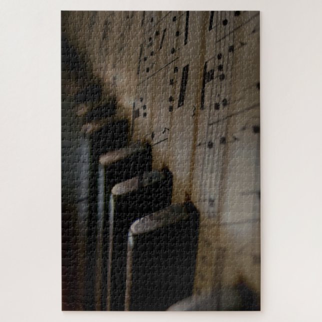 Quebra-cabeça Chaves Anticas para Piano de Música (Vertical)