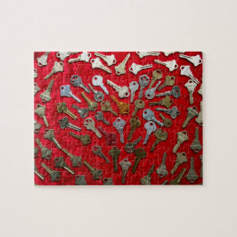 Quebra-cabeça Chaves quebra-cabeça, chave para o meu coração