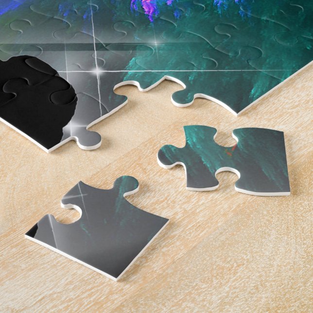 Quebra-cabeça Cheerleaderes em um Colorburst (Lateral)