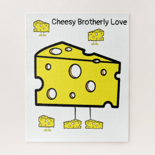Quebra-cabeça Cheese Cheesy Brothery Love