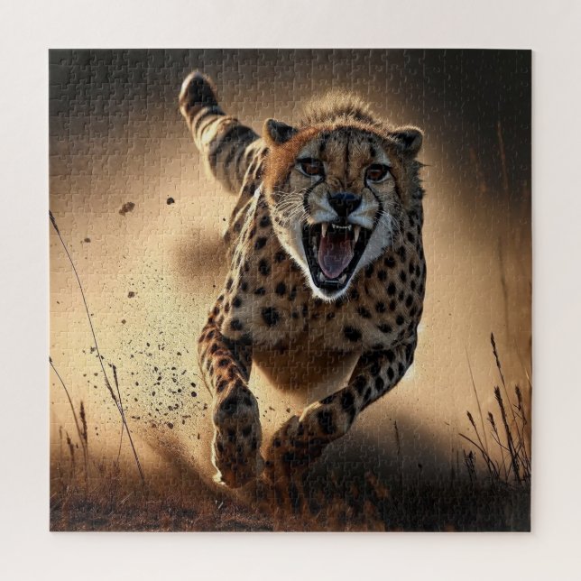 Quebra-cabeça Cheetah (Vertical)