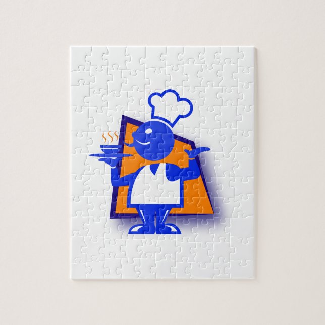 Quebra-cabeça Chef (Vertical)