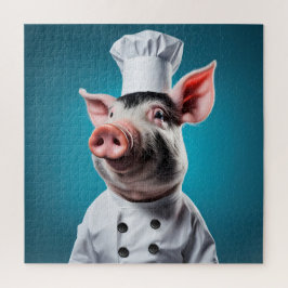 Quebra-cabeça Chef Pig