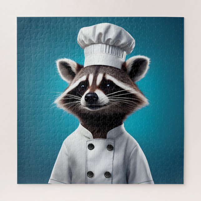 Quebra-cabeça Chef Raccoon (Vertical)
