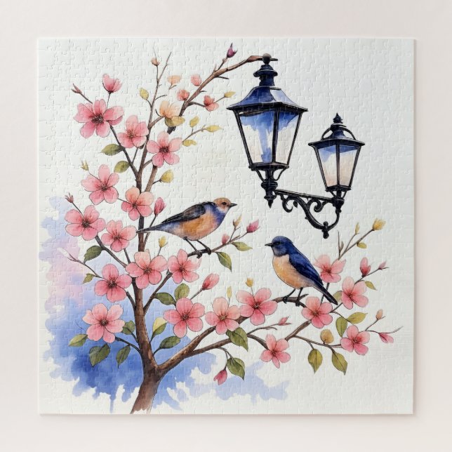 Quebra-cabeça Cherry Blossom (Vertical)