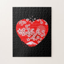 Cherry Blossom Heart