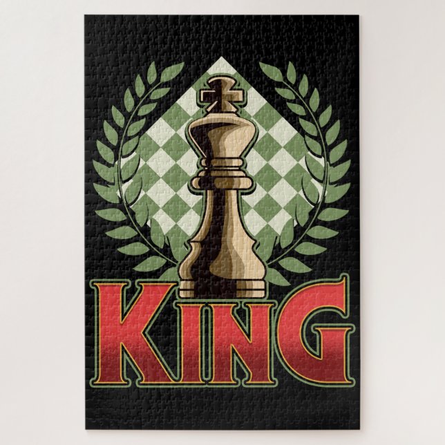 Quebra-cabeça Chess King (Vertical)