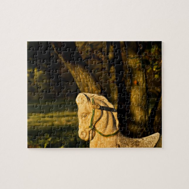 Quebra-cabeça Chestnut Horse (Horizontal)