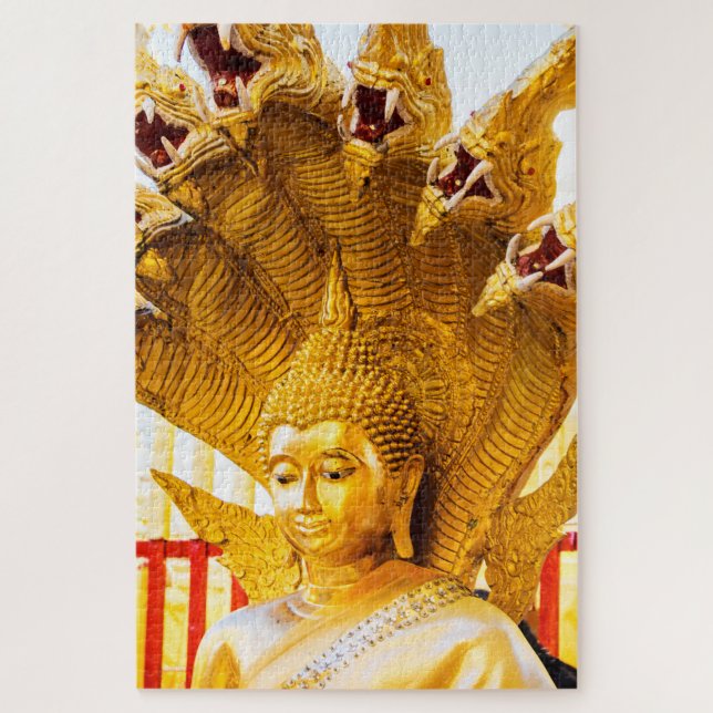 Quebra-cabeça Chiang Mai Wat Pra That Doi Suthep (Vertical)