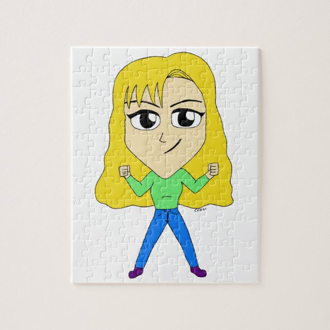 Quebra-cabeça chibi    (Vertical)