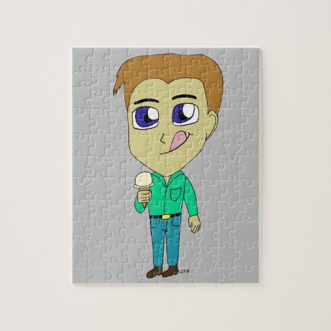 Quebra-cabeça chibi  (Vertical)