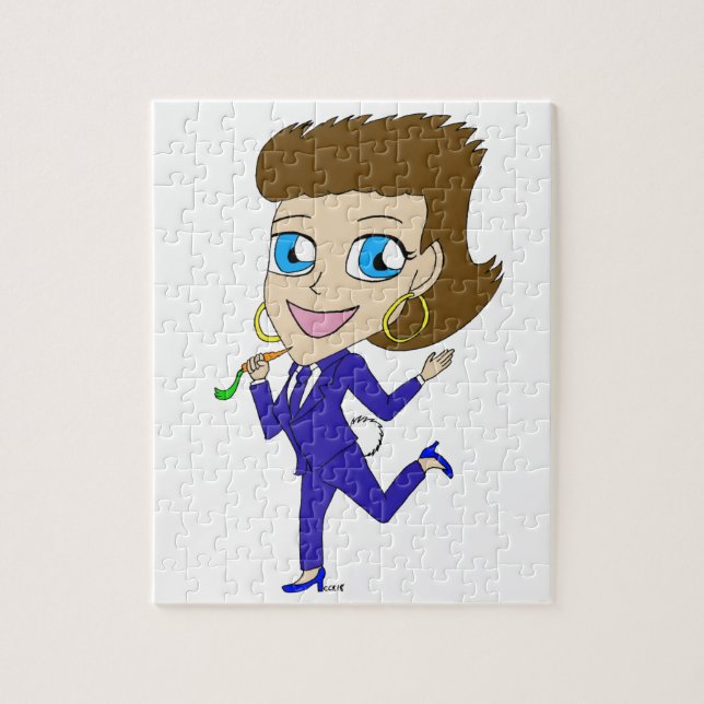 Quebra-cabeça chibi bunny tail (Vertical)