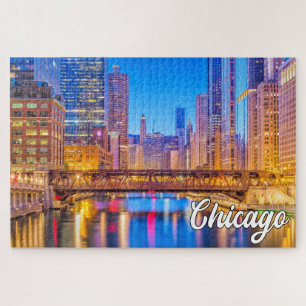 Quebra-cabeça Chicago, Illinois, Estados Unidos