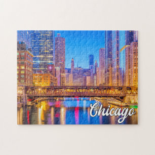 Quebra-cabeça Chicago, Illinois, Estados Unidos