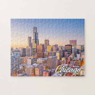 Quebra-cabeça Chicago, Illinois, Estados Unidos