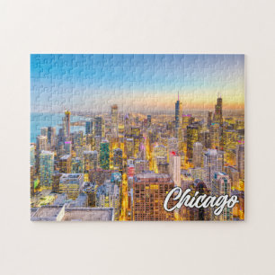 Quebra-cabeça Chicago, Illinois, Estados Unidos