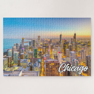 Quebra-cabeça Chicago, Illinois, Estados Unidos