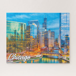 Quebra-cabeça Chicago, Illinois, Estados Unidos