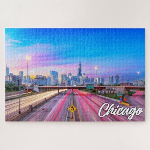 Quebra-cabeça Chicago, Illinois, Estados Unidos