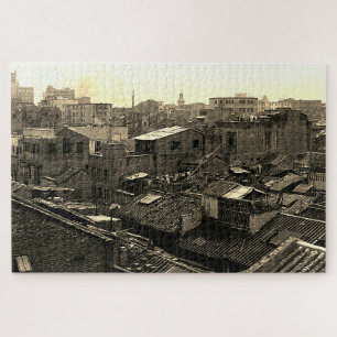 Quebra-cabeça China antiga cidade de Cantão