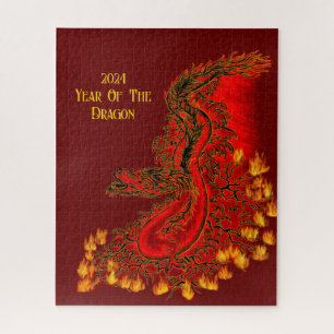 Quebra-cabeça China Dragon, 2024 Ano Do Dragão