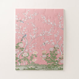 Quebra-cabeça Chinoiserie Rosa