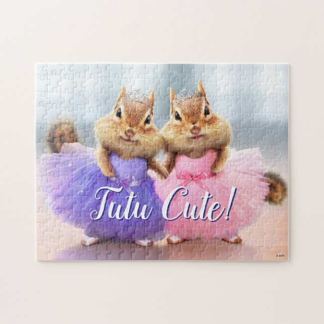 Quebra-cabeça Chipmunk Ballerina Duo (Horizontal)