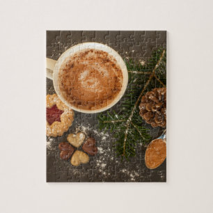 Quebra-cabeça Chocolate Quente de Natal