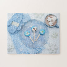 Chocolate quente em clima frio