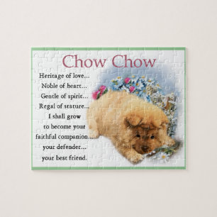 Quebra-cabeça Chow Chow Heritage of Love