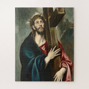 Quebra-cabeça Christ Carrying the Cross, El Greco