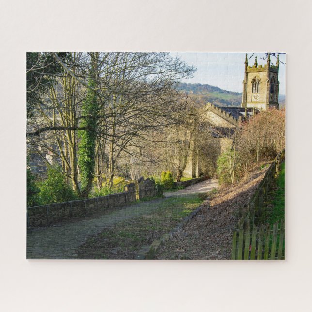 Quebra-cabeça Christ Church Sowerby Bridge: Banco Histórico da I (Horizontal)