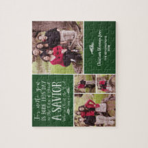 Christian Christmas Collage Luke 2 Foto