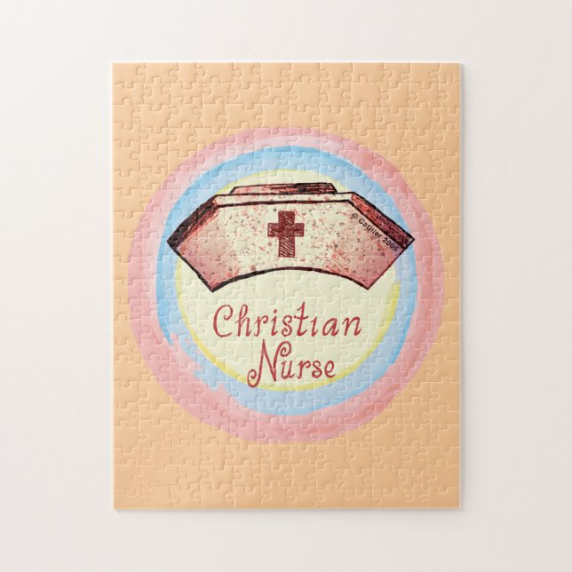 Quebra-cabeça Christian Nurse Angel (Vertical)