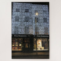 Christmas Lights, Fulham Road, Chelsea, Londres, R