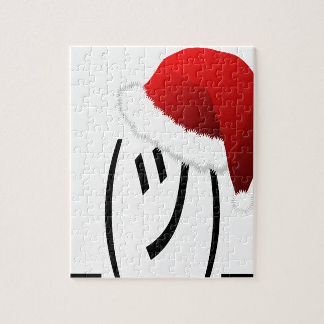 Quebra-cabeça christmas shrug emoji (Vertical)