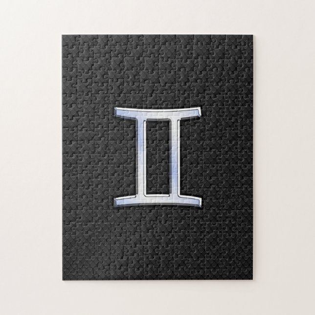 Quebra-cabeça Chrome Como Gemini Sinal Zodiac (Vertical)