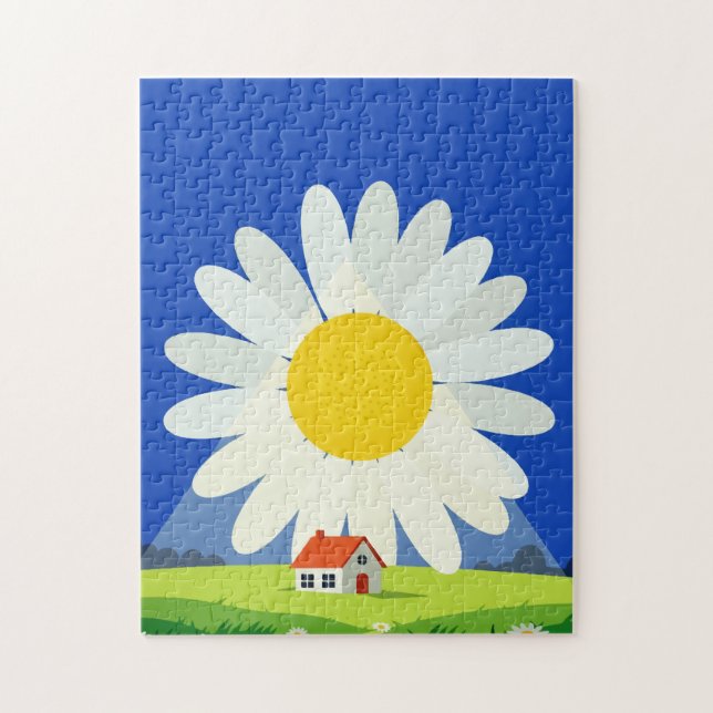 Quebra-cabeça Chrysanthemum (Vertical)