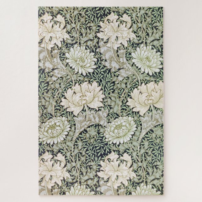 Quebra-cabeça Chrysanthemum, William Morris (Vertical)
