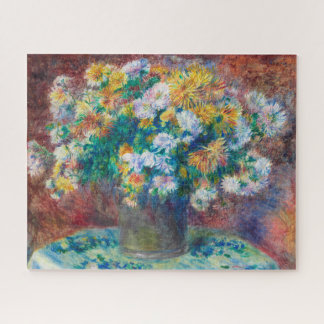 Quebra-cabeça Chrysanthemums por Pierre-Auguste Renoir Quebra-ca