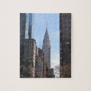 Quebra-cabeça Chrysler Building Nova Iorque Skysraper Centro