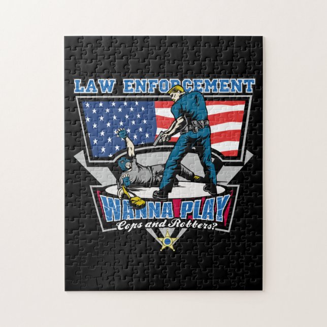 Quebra-cabeça Chuis e ladrões (Vertical)