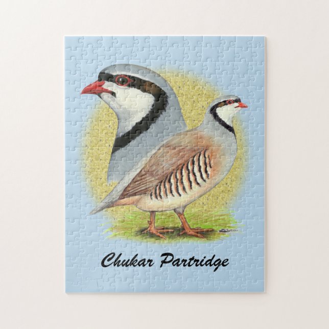 Quebra-cabeça Chukar Partridge Combo (Vertical)